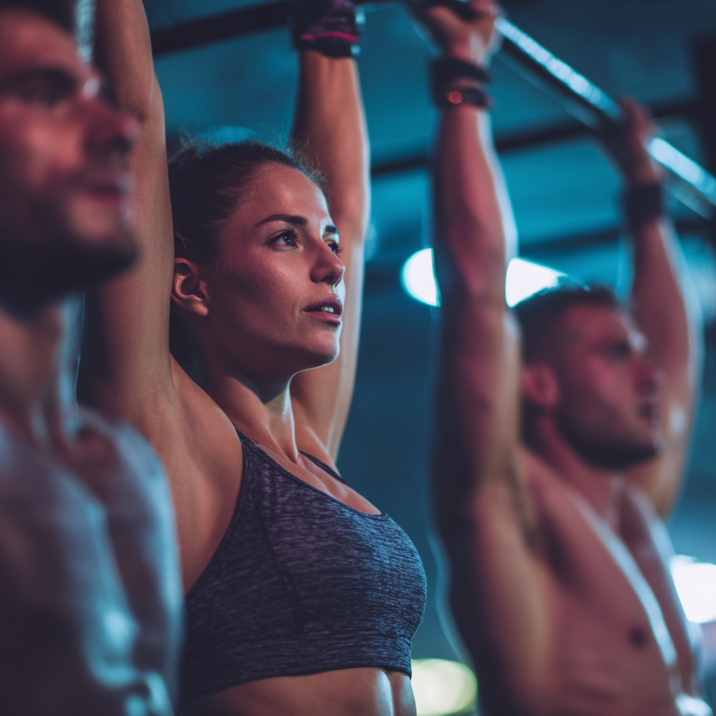 Magyar család tagjai különböző életkorból egyensúly gyakorlatokat végeznek kültéri környezetben